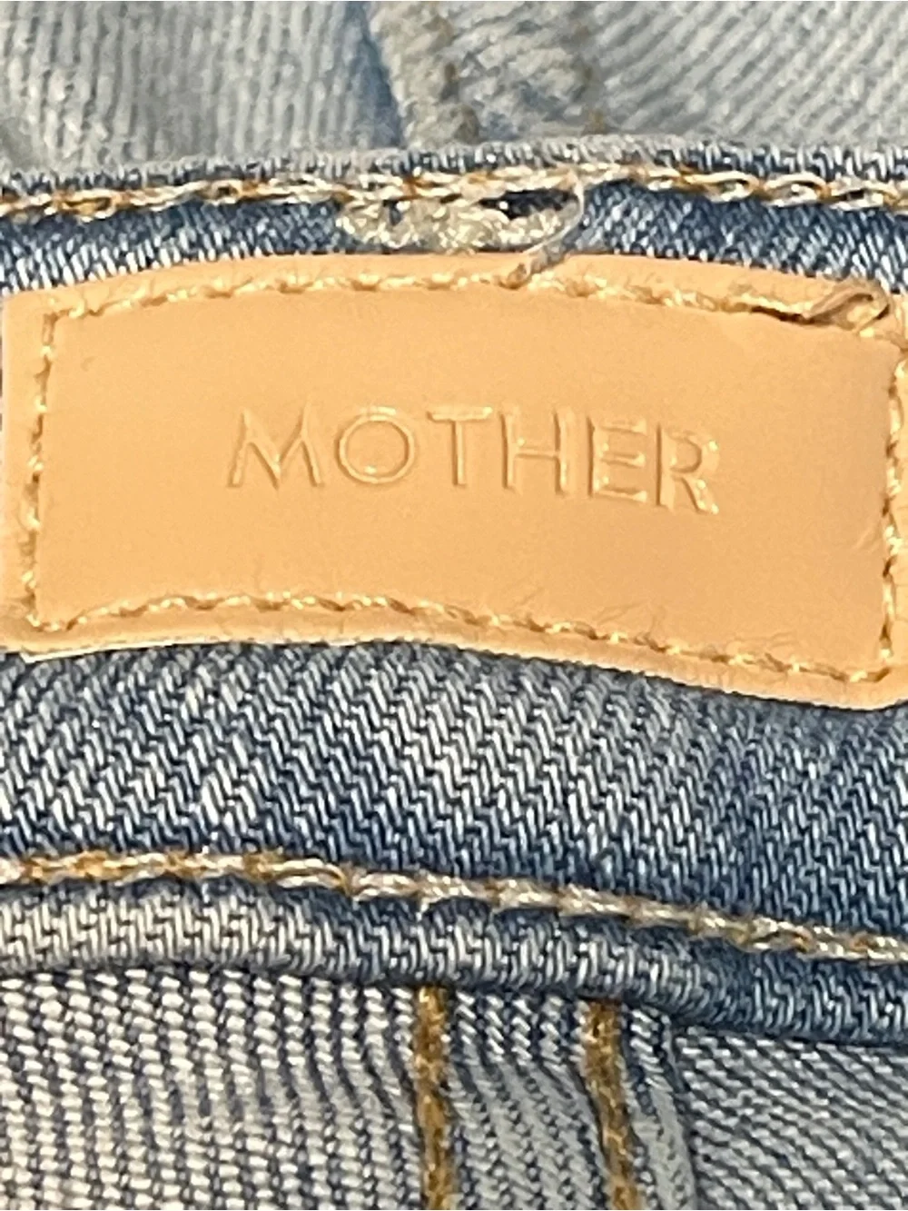 MOTHER Jeans The Insider Crop Step Fray Straight Leg Mid Rise Casual Size 29 - Picture 6 of 14